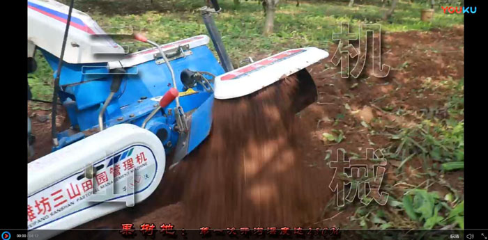 果園、園林開溝、培土、回填、鋤草、旋耕作